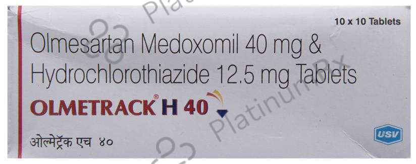 Olmetrack H 40 Tablet 10s