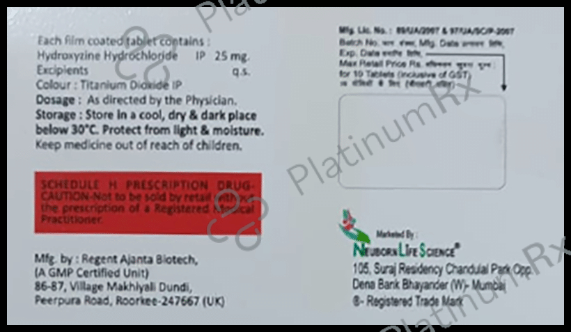 Htrex Tablet 25