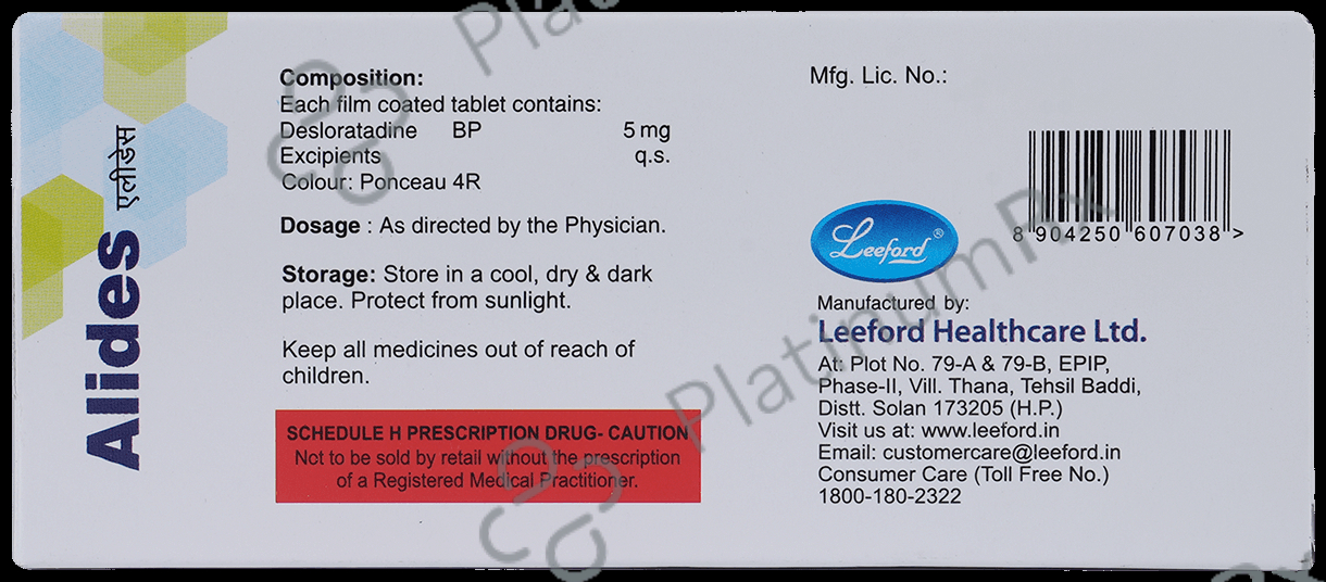 Alides 5mg Tablet