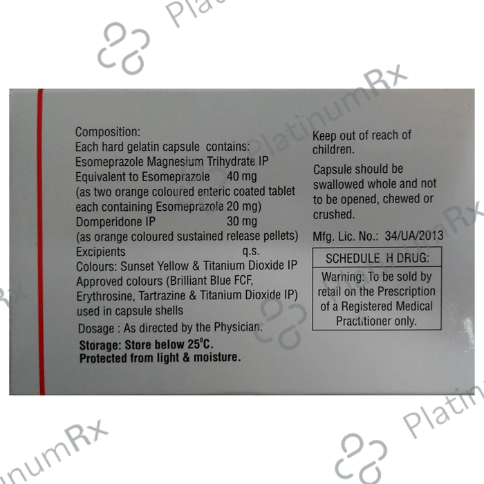 Lupisoz D 30/40mg Capsule SR 10s
