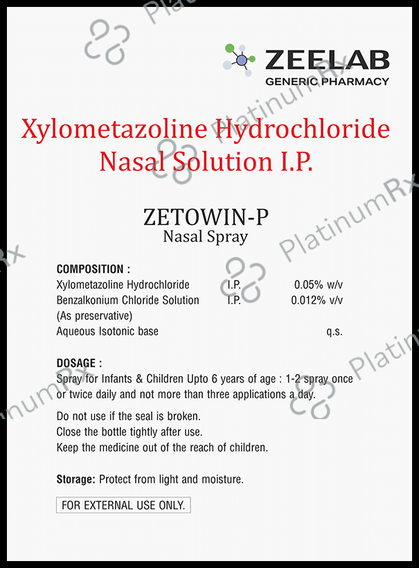 Zetowin P Nasal Spray