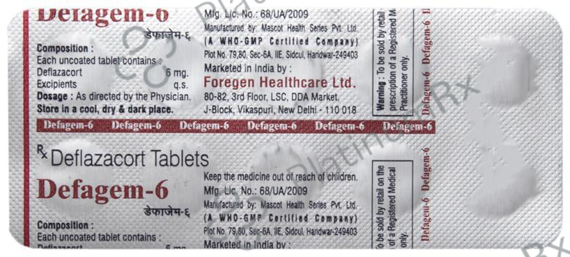 Defagem 6 Tablet