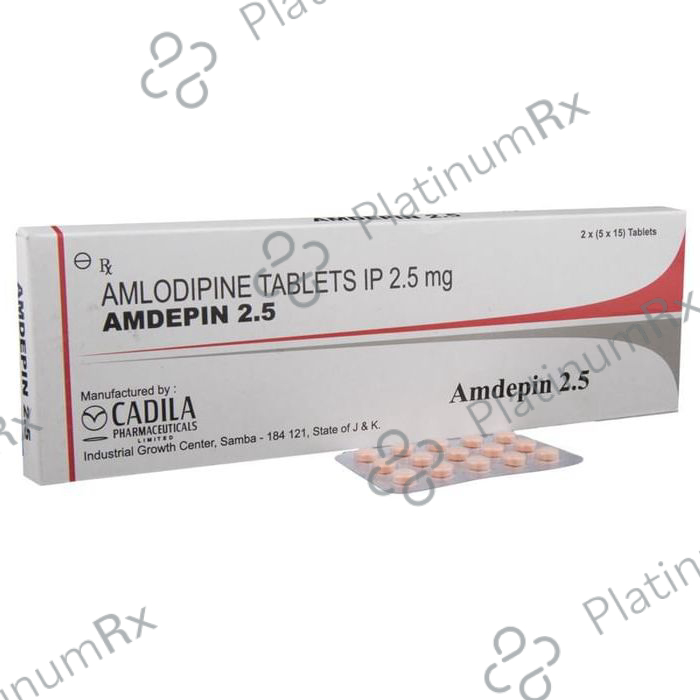 Amdepin 2.5mg Tablet 15s