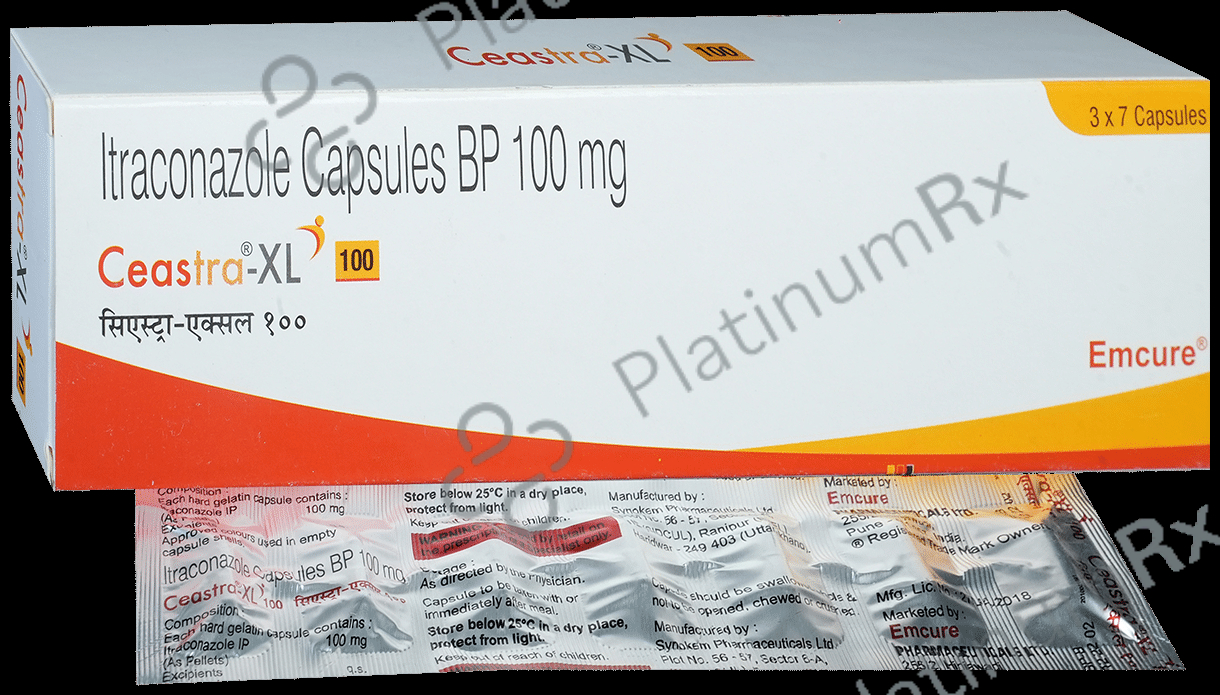 Ceastra XL 100mg Capsule 7s