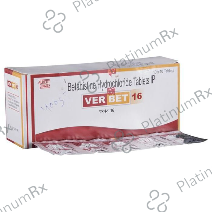 Verbet 16mg Tablet 10s