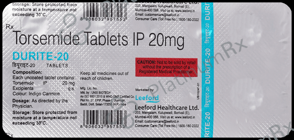 Durite 20mg Tablet