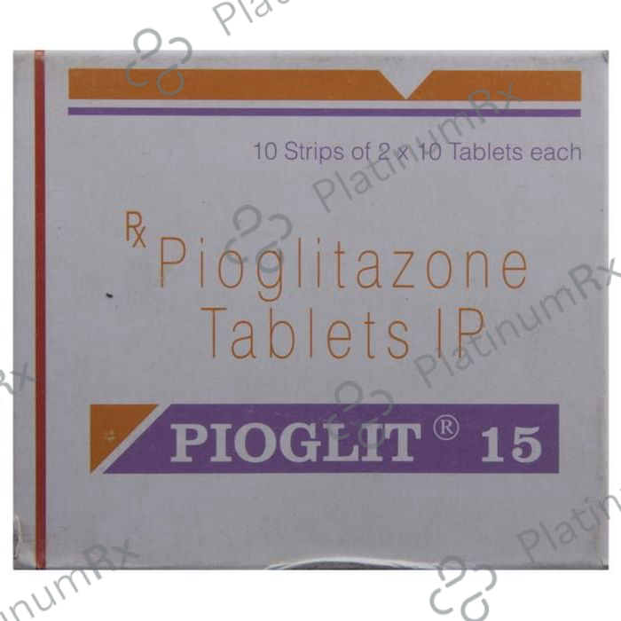 Pioglit 15mg Tablet 10s