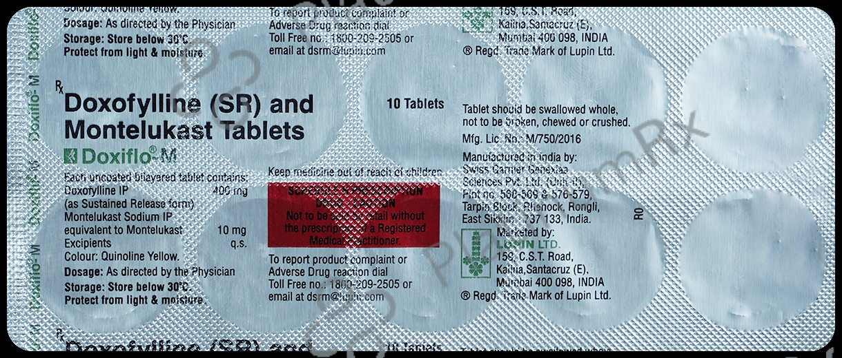 Doxiflo M 400/10mg Tablet SR 10s