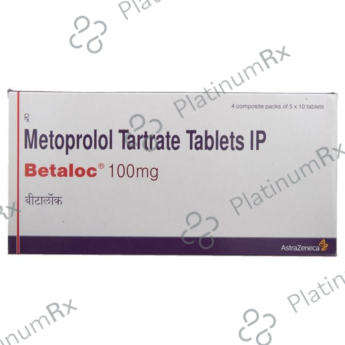 Betaloc 100mg Tablet 10s