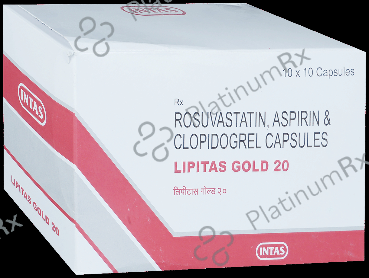 Lipitas Gold 75/20/75mg Capsule 10s