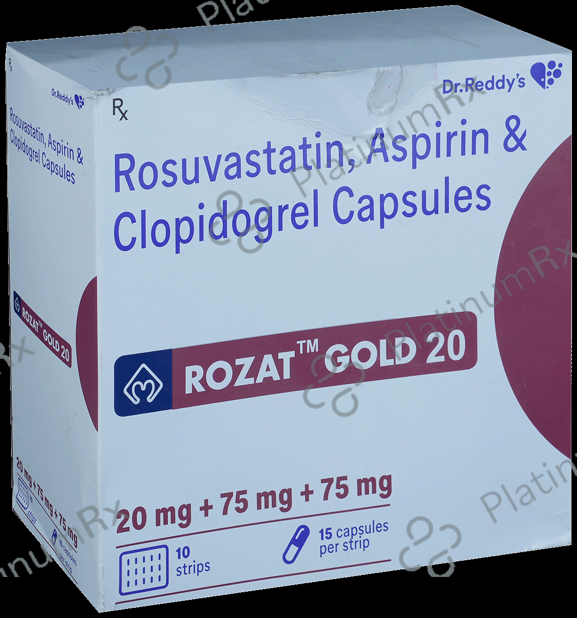 Rozat Gold 20/75/75mg Capsule 15s