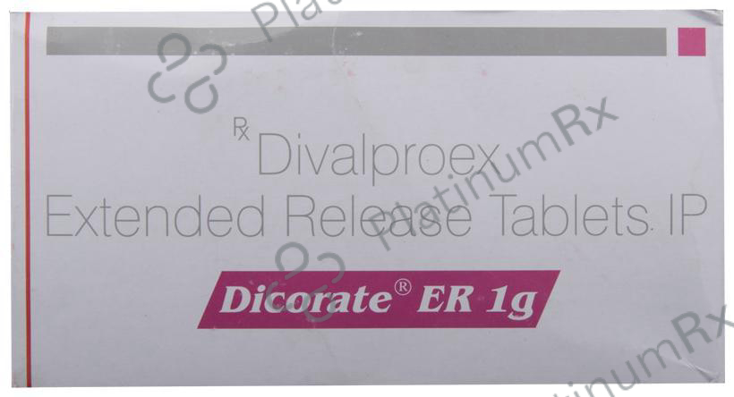 Dicorate ER 1000mg Tablet 10s