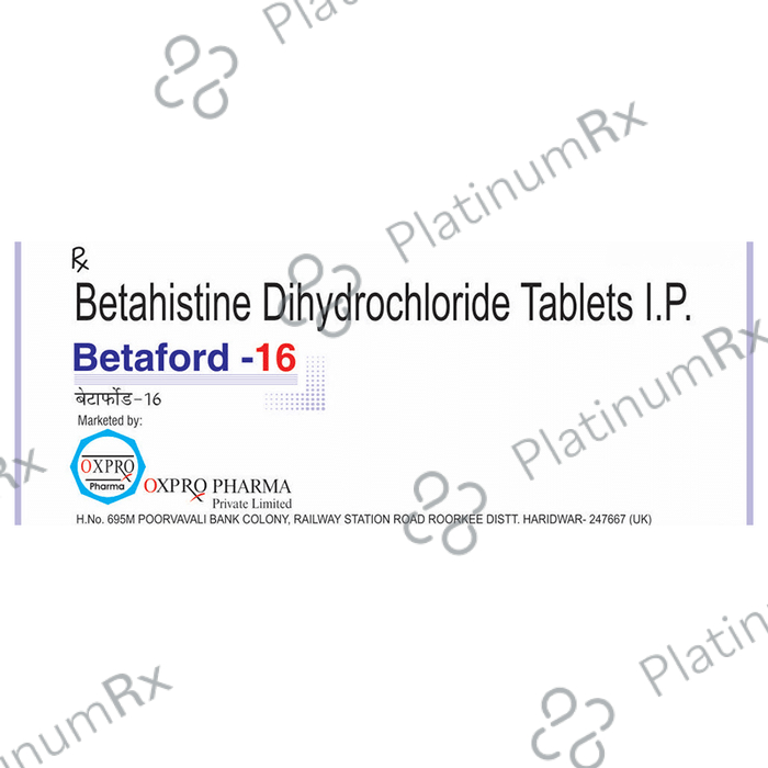 Betaford 16 Tablet