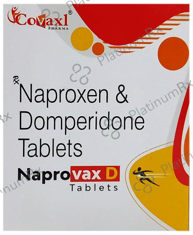 Naprovax D 500mg/10mg Tablet