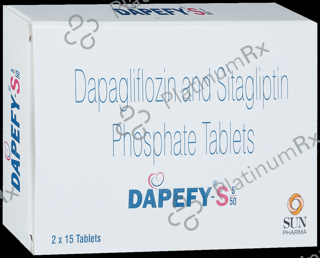Dapefy S 5/50mg Tablet 15s
