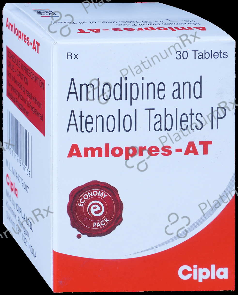 Amlopres AT 5/50mg Tablet 30s