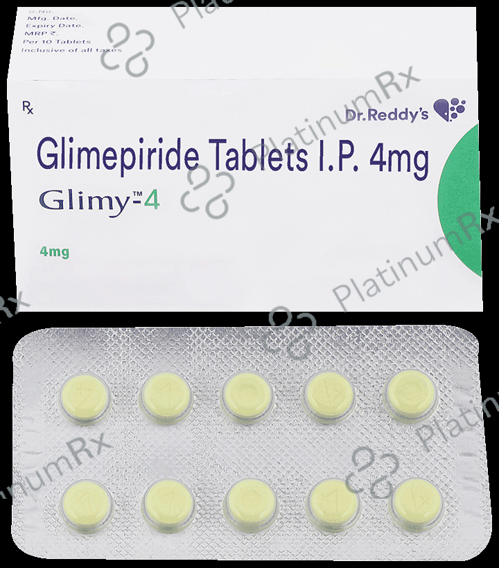 Glimy 4mg Tablet 10s
