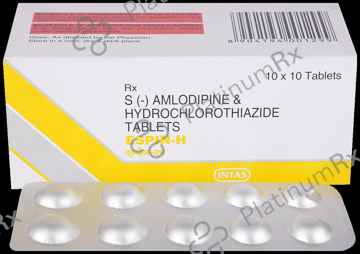 Espin H 2.5 mg/12.5 mg Tablet