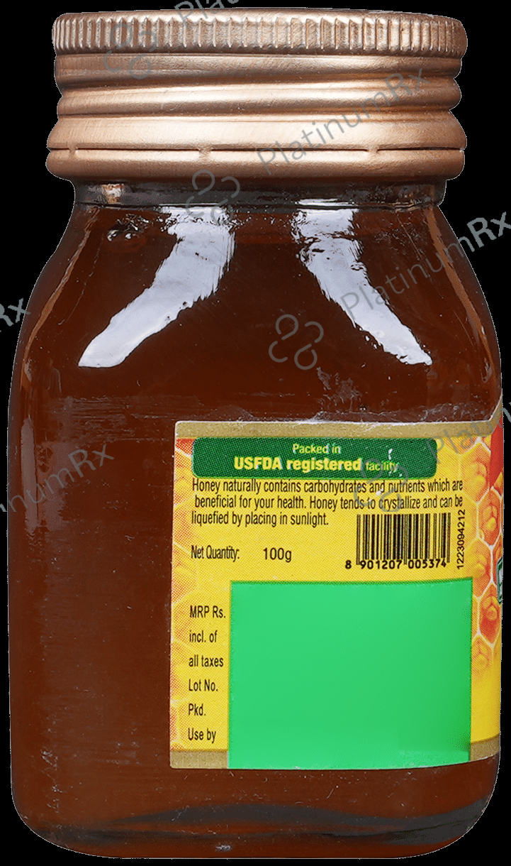 Dabur Honey 100% Pure - World’S No.1 Honey Brand With No Sugar Adulteration 100 gm