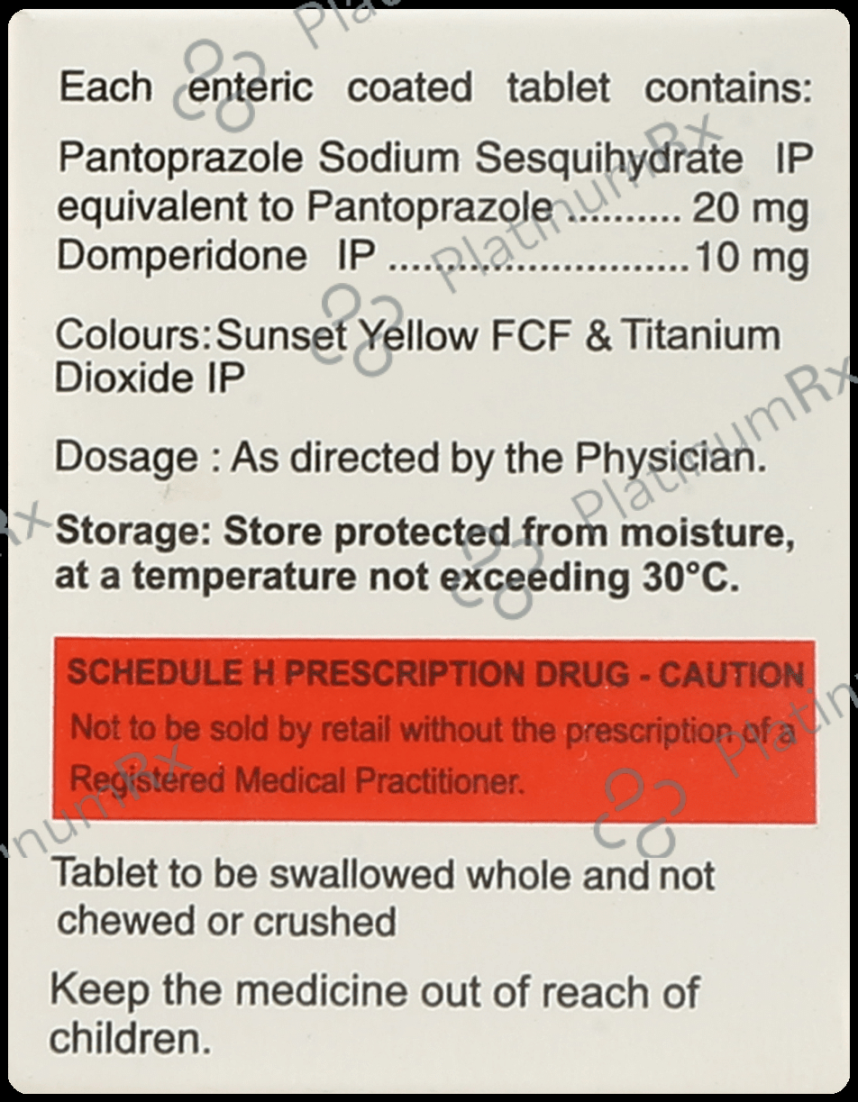 Pantin RD 10mg/20mg Tablet