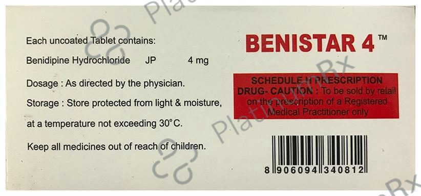 Benistar 4 Tablet