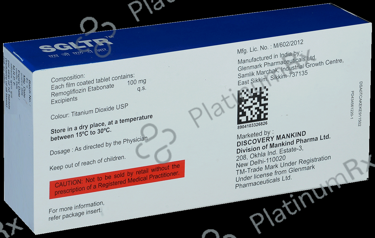 Sgltr 100mg Tablet 10s
