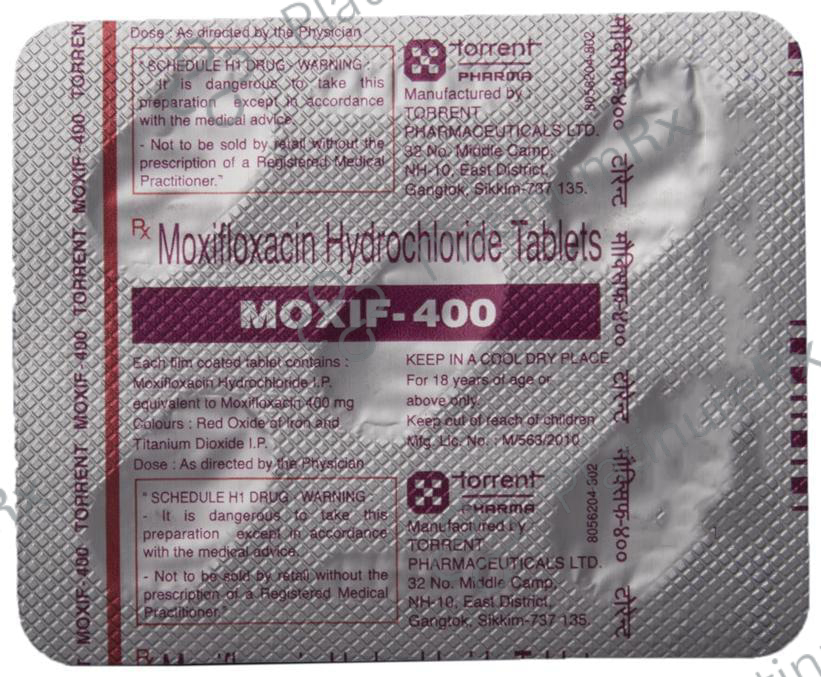 Moxif 400mg Tablet 5s