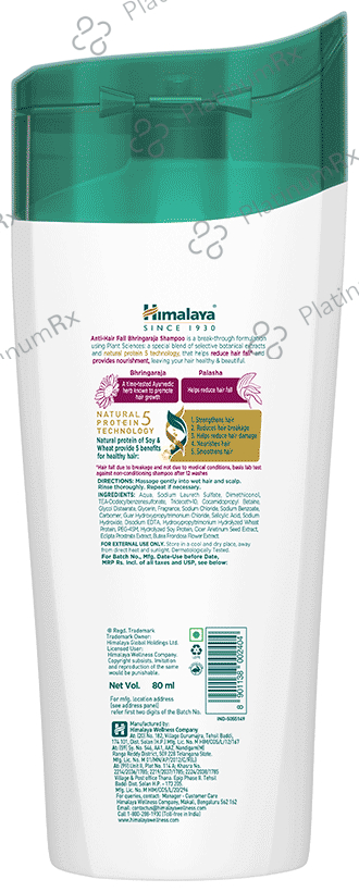 Himalaya Anti-Hair Fall Bhringaraja Shampoo 80 ml