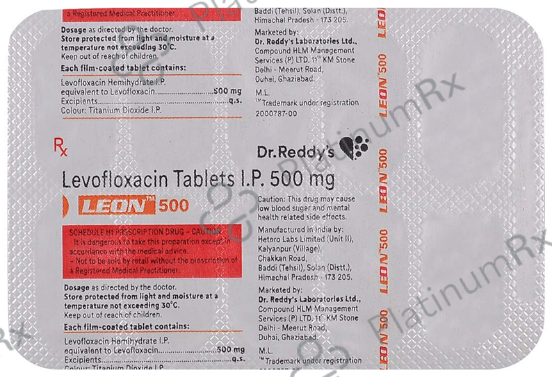 Leon 500mg Tablet 10s