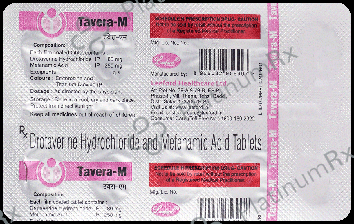 Tavera M Tablet 10s