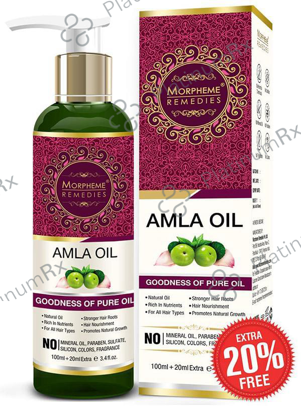 Morpheme Pure Amla Hair Oil 120 ml