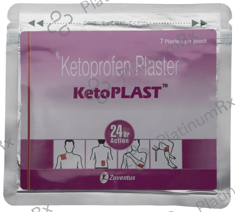 Ketoplast 20mg Plaster 7s