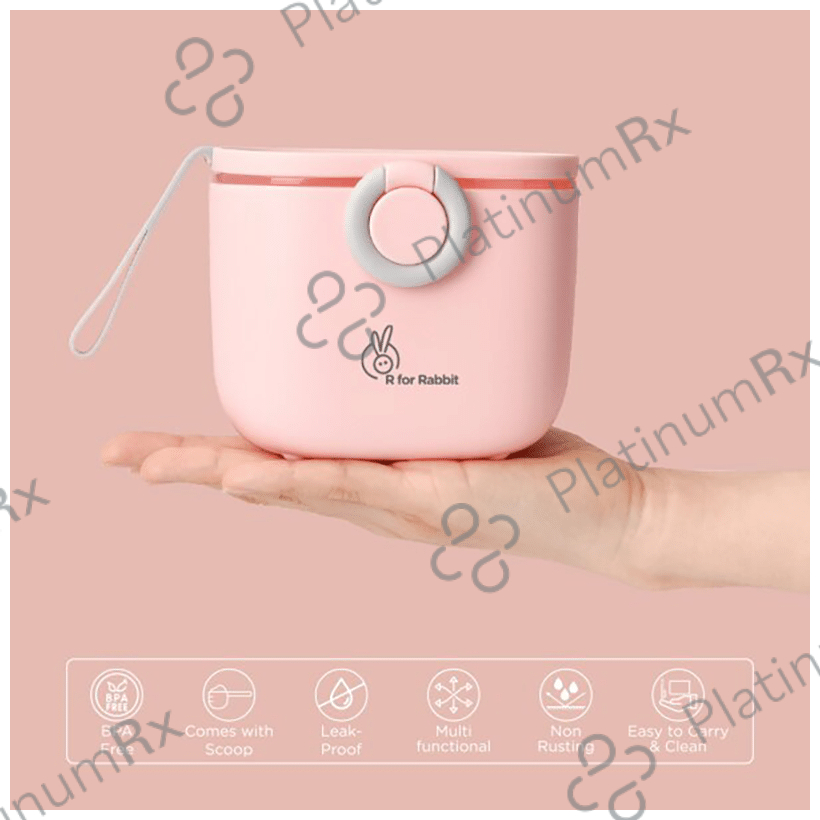 R for Rabbit First Feed Box Pink