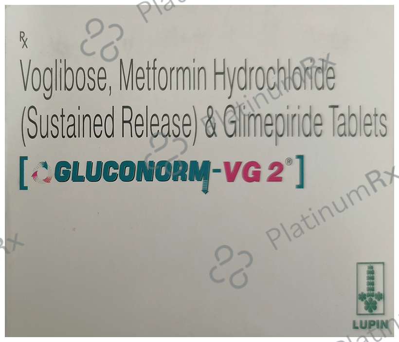 Gluconorm VG 2/500/0.2mg Tablet SR 15s