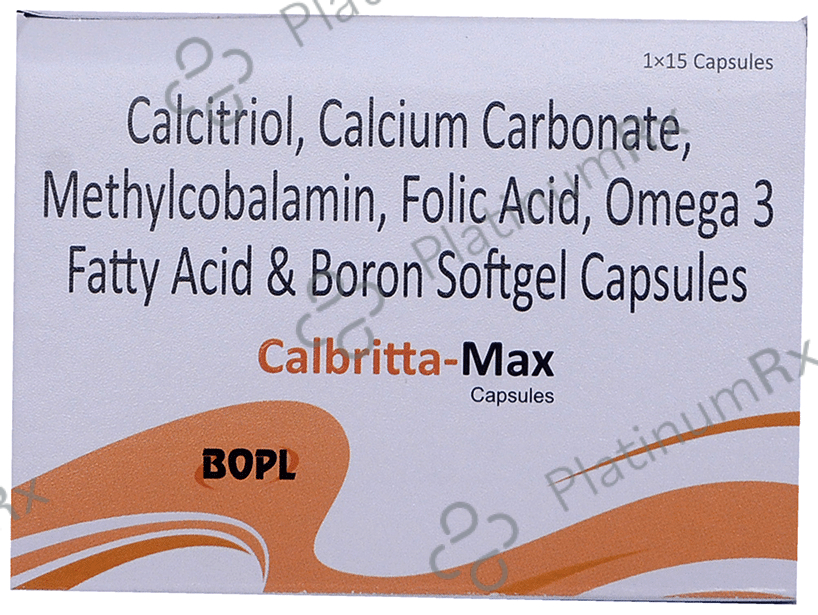 Calbritta-Max Softgel Capsule