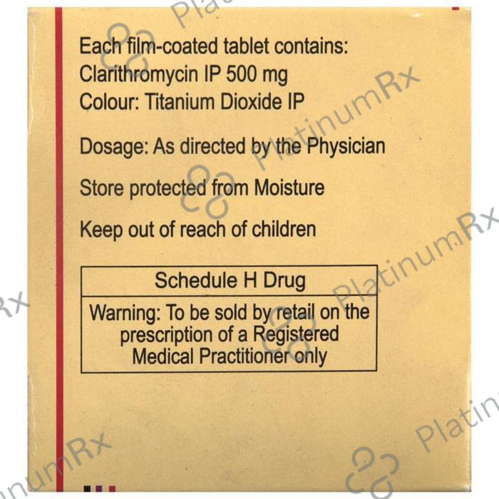Clarbact 500mg Tablet 4s