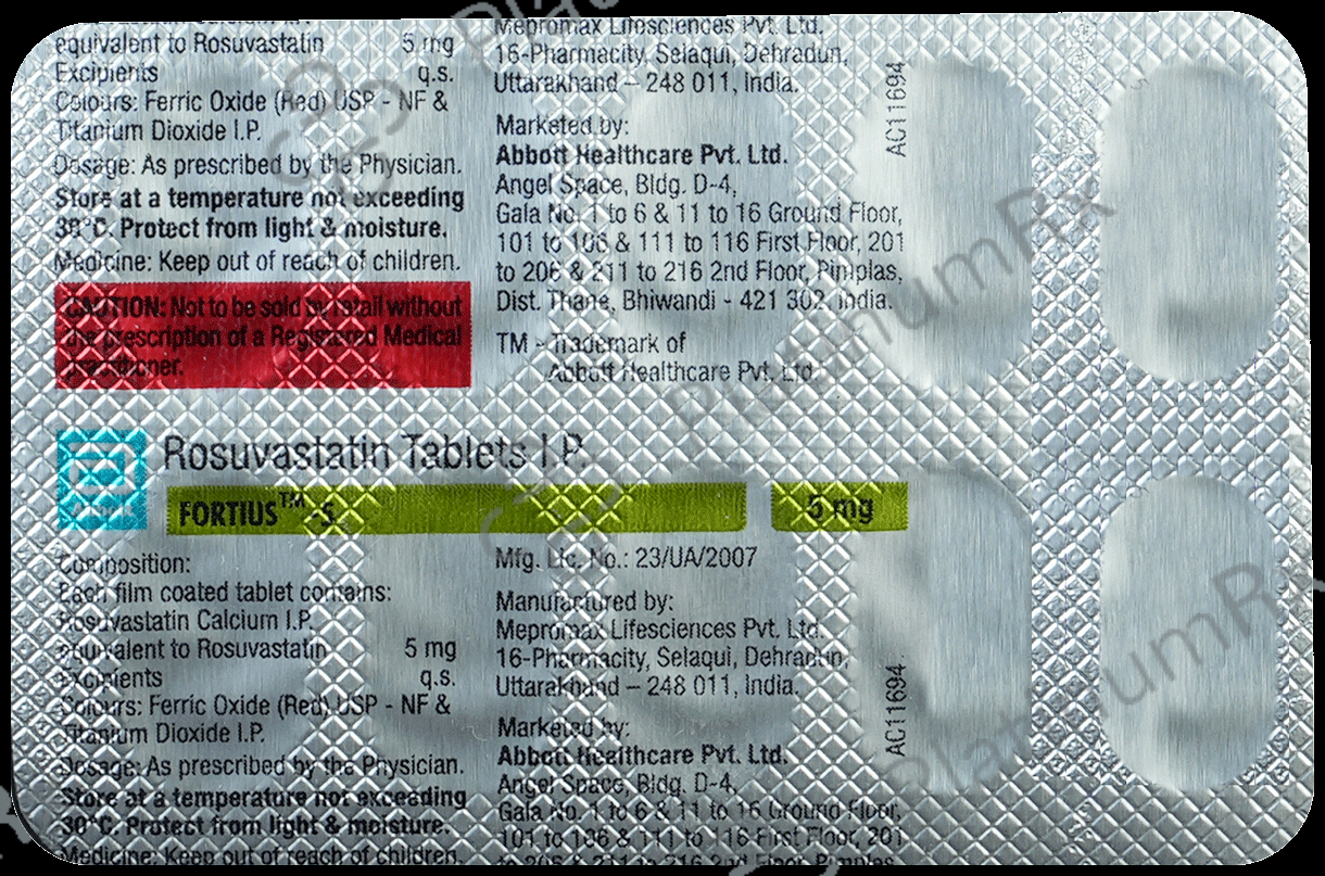 Fortius 5mg Tablet 10s