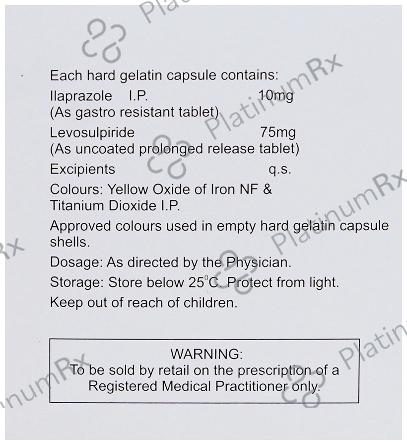 Iladac L 10/75mg Capsule PR 10s