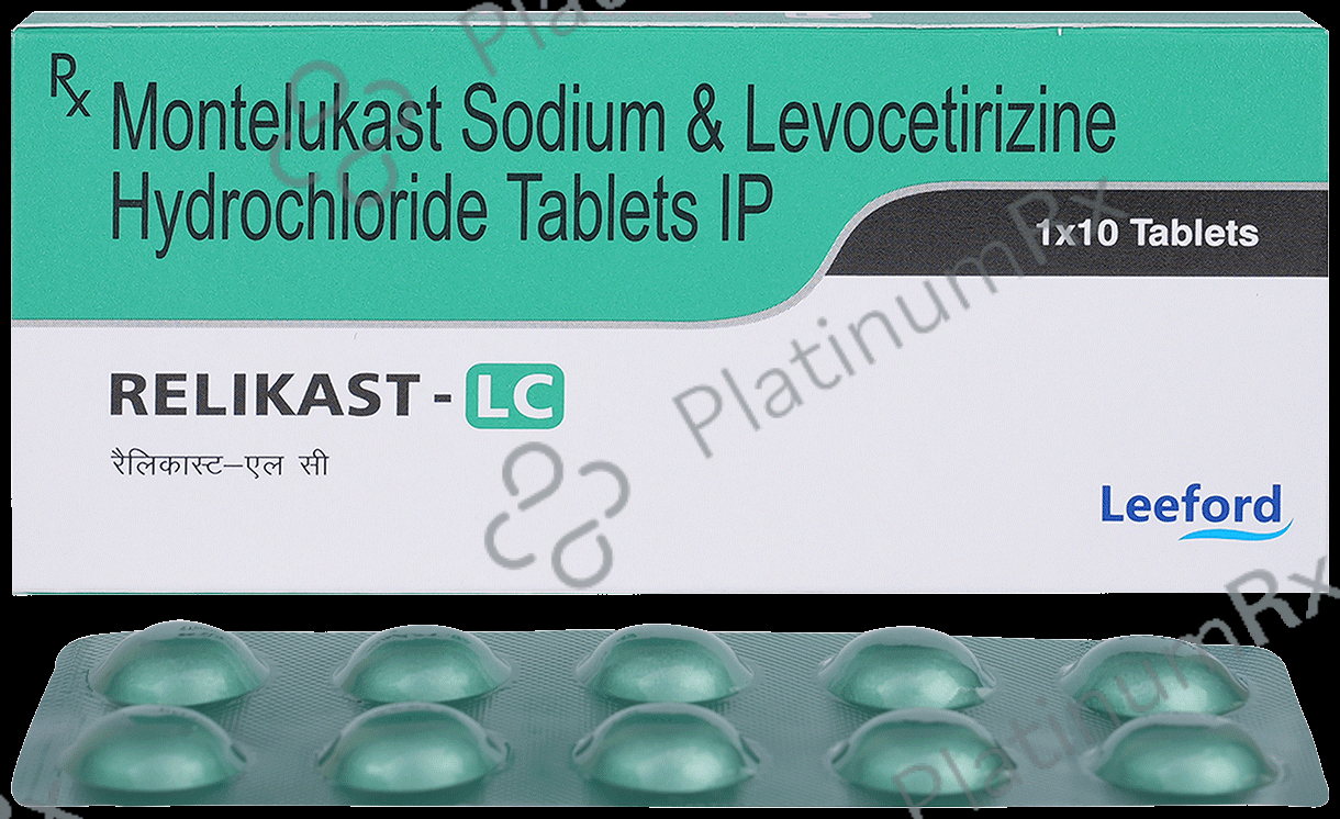 Relikast LC 5mg/10mg Tablet