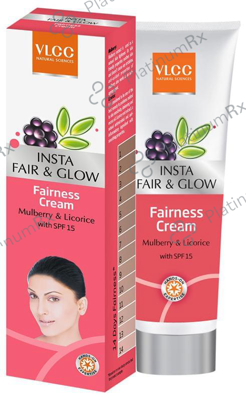 VLCC Natural Sciences Insta Fair & Glow Fairness Cream SPF 15 50 gm
