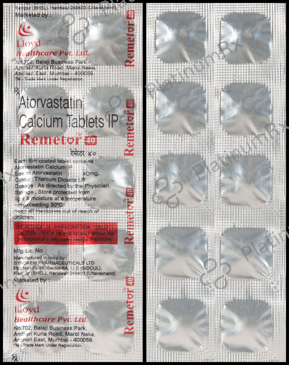 Remetor 40 Tablet 10 tablets