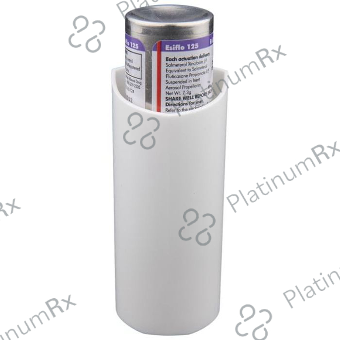 Esiflo Hfa 125/25mcg Transhaler 120MDI