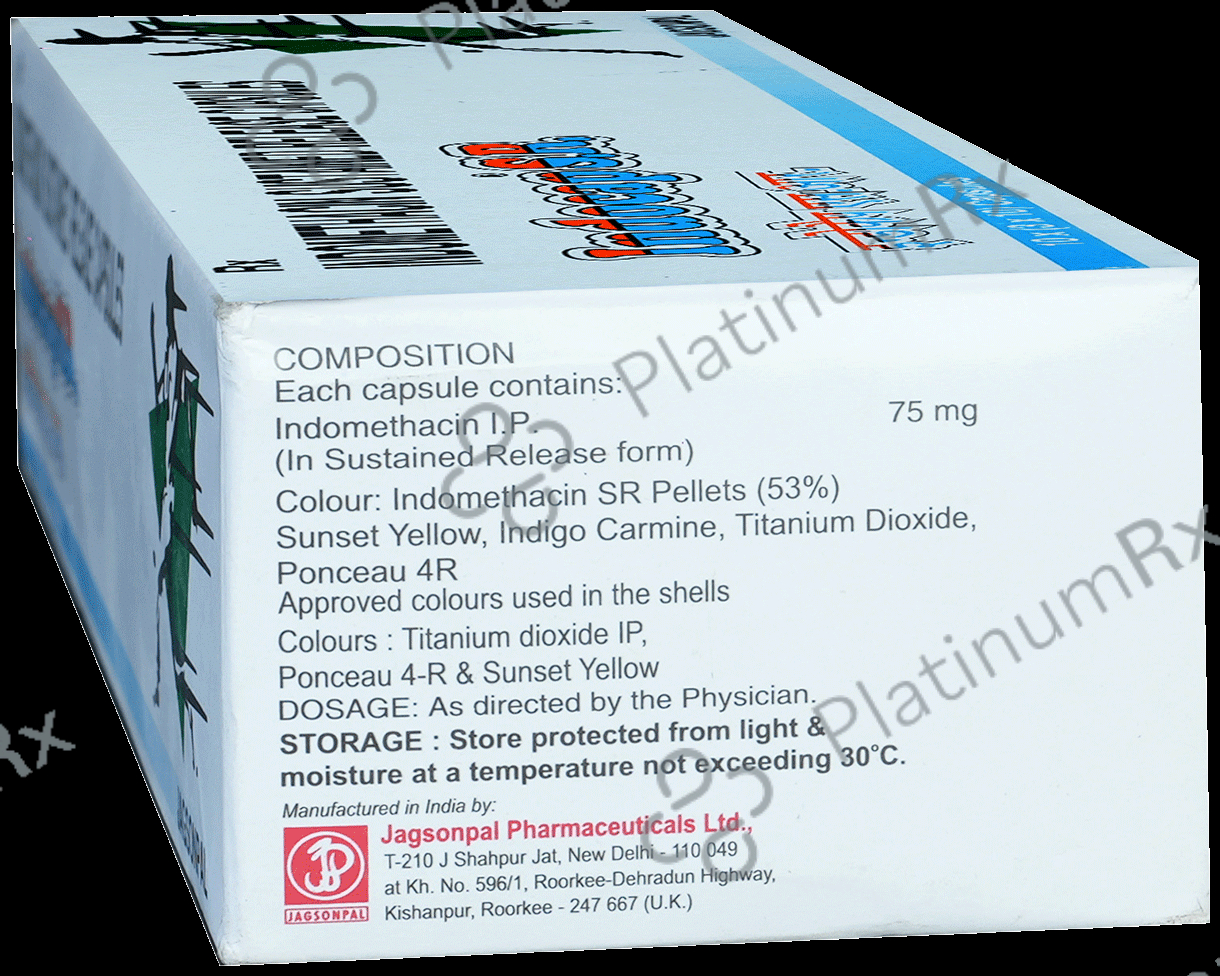 Indocap 75mg SR Capsule 10s