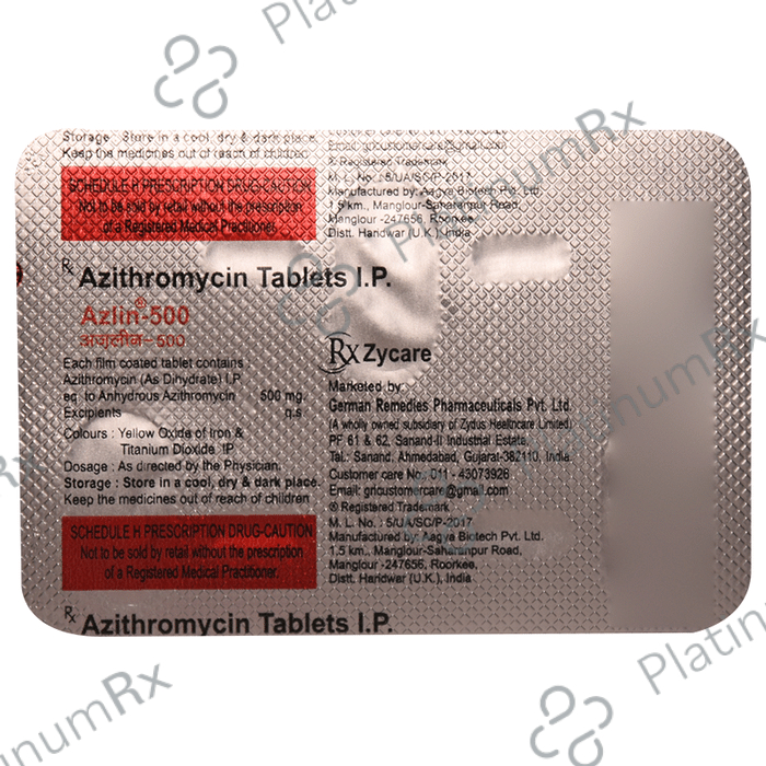Azlin 500 Tablet