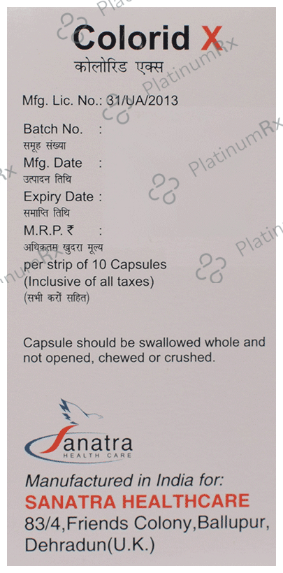 Colorid-SR 200 Capsule