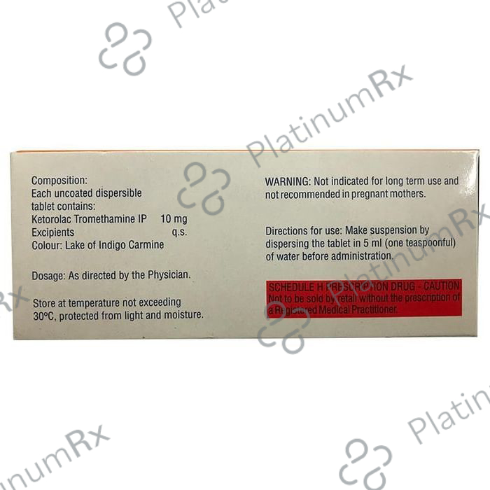 Ketanov DT 10mg Tablet 10s