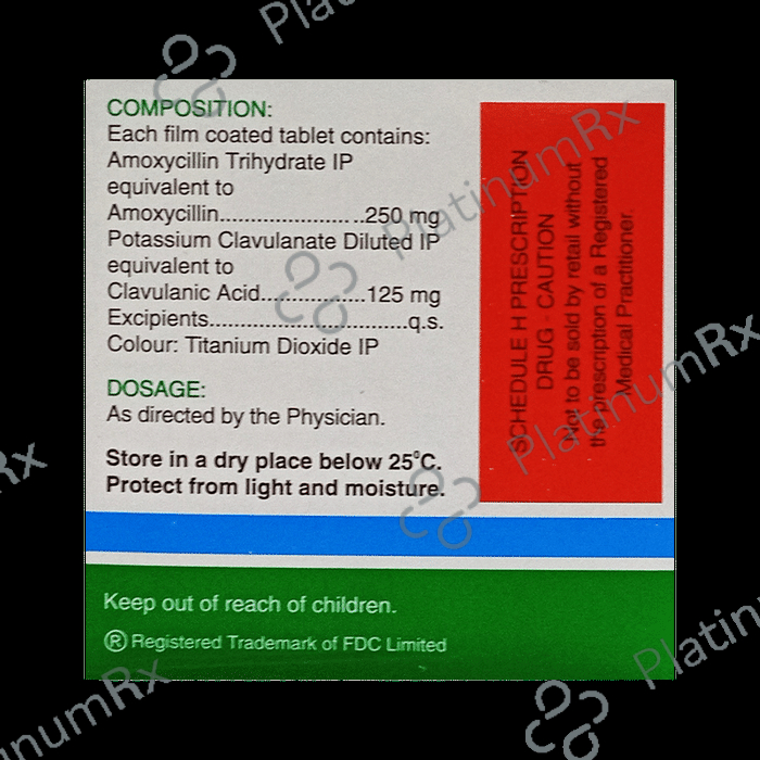 Flemiclav 375 Tablet 10s