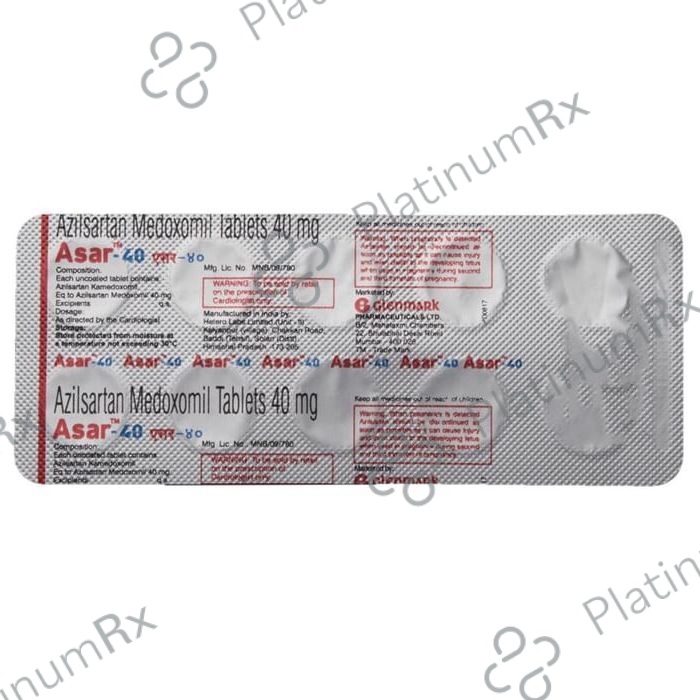 Asar 40mg Tablet 10s