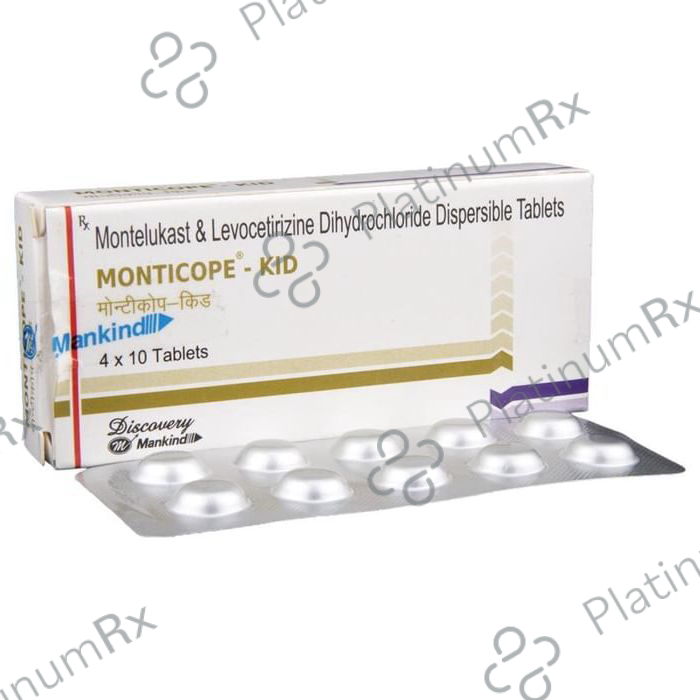 Monticope Kid 2.5/4mg Tablet 10s