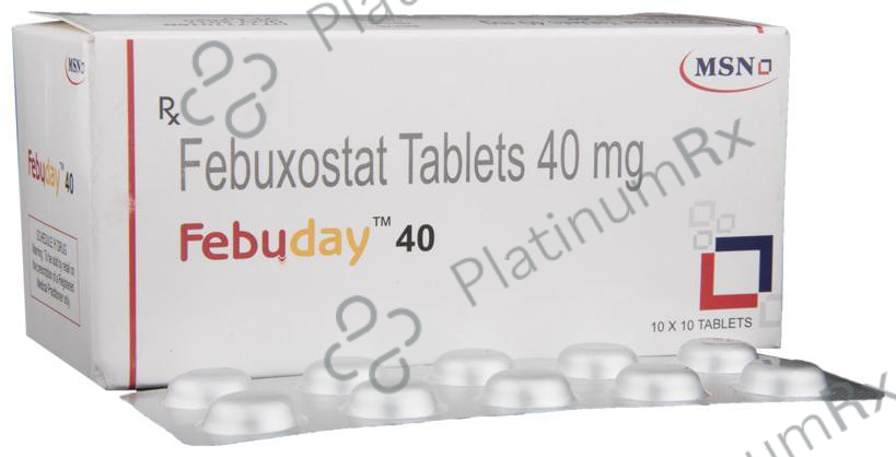 Febuday 40mg Tablet 10s